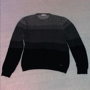 calvin klein gradient sweater